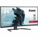 Écran PC - IIYAMA - GCB3481WQSU-B1 - 34 UWQHD - VA - 180Hz - 0,3ms - Incurvé 1500R - Noir