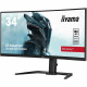 Écran PC - IIYAMA - GCB3481WQSU-B1 - 34 UWQHD - VA - 180Hz - 0,3ms - Incurvé 1500R - Noir