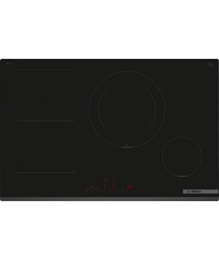 Table de cuisson a induction - BOSCH SER6 - 4 foyers - 7400 W - 80,2 x 52,2 cm - PVS831HC1H - Noir