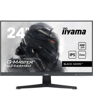 Écran PC - IIYAMA - G2445HSU-B2 - 24 FHD - IPS - FreeSync - 100Hz - 1ms - Noir