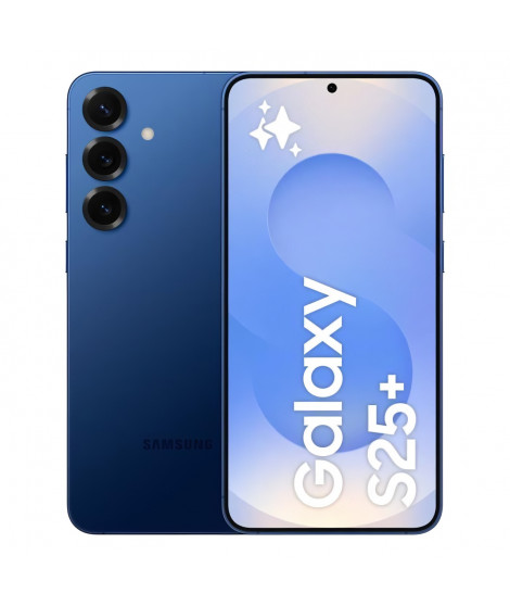 SAMSUNG Galaxy S25 Plus AI Smartphone 256 Go Bleu nuit