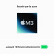 Apple - 15'' MacBook Air M3 - RAM 16Go - Stockage 256Go - CPU 8 coeurs - GPU 10 coeurs - Midnight
