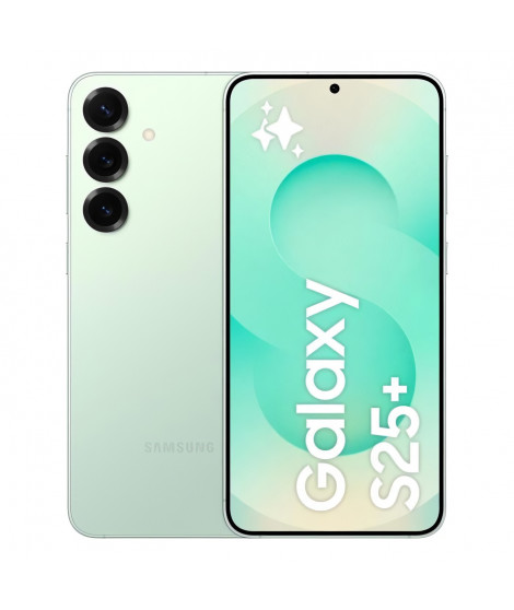 SAMSUNG Galaxy S25 Plus AI Smartphone 256 Go Vert d'eau