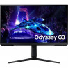 Écran PC - SAMSUNG - ODYSSEY G3 G30D - 24 FHD - Dalle VA - 180Hz - 1ms - Pivot/Orientable - 1 DP - Noir