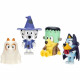 Coffret figurines - BLUEY - Déguisements - 4 figurines articulées - Accessoires inclus