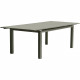 Table de jardin extensible rectangulaire - Kaki - Structure aluminium - 8 a 12 personnes - MIAMI - DCB GARDEN