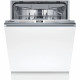 Lave-vaisselle tout intégrable - BOSCH - SMV4HVX00E SER4 - 14 couverts - Moteur induction - 60 cm - 46 dB