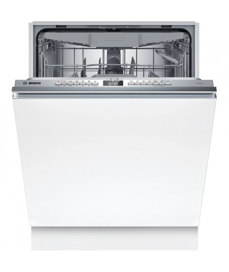 Lave-vaisselle tout intégrable - BOSCH - SMV4HVX00E SER4 - 14 couverts - Moteur induction - 60 cm - 46 dB
