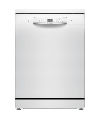 Lave-vaisselle pose libre BOSCH SER2 SMS2HTW03F - 13 couverts - Induction - L60cm - 46 dB - Blanc