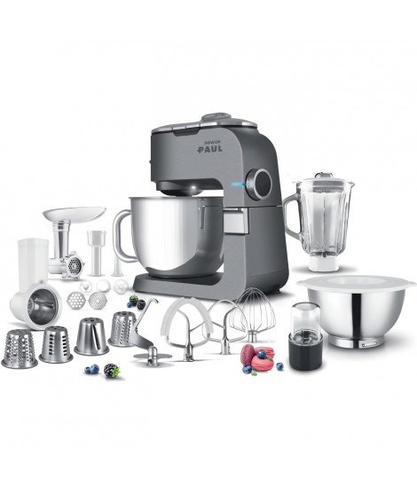 Robot pâtissier multifonction - SENCOR - STM 7910 - 1500 W - Métal