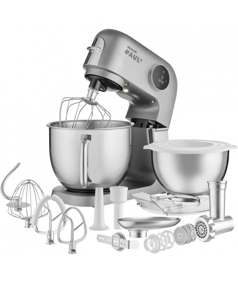 Robot pâtissier - SENCOR - STM 7740 PAUL 2 - 1500 W - Acier inoxydable