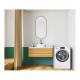 Lave-linge hublot CANDY CSS1410TWMRE/FR - 10 kg - Induction - Vapeur - 1400 trs/min - Classe A - Programme rapide - Blanc
