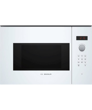 Micro-onde encastrable - BOSCH SER4 - BFL523MW1F - Blanc - 59,4 x 31,7 x 38,2 cm
