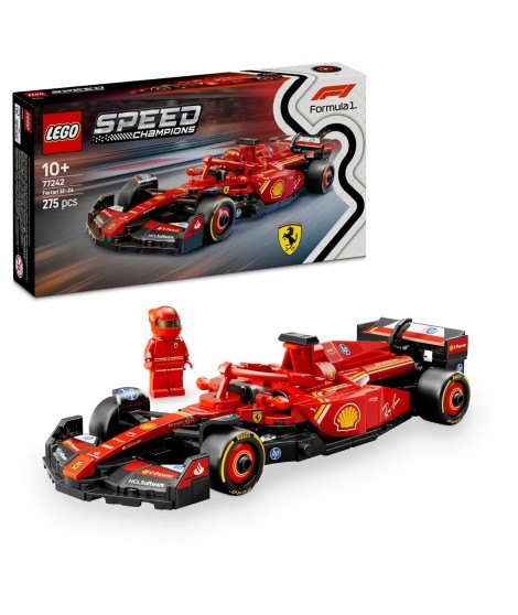 LEGO Speed Champions 77242 Voiture F1 Ferrari SF-24 - Jeu de construction des 10 ans