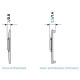 MELICONI - Support mural fixe GSS200SPLUSFBCG