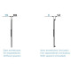 MELICONI - Support mural fixe GSS600PLUSFBCG