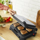 TEFAL - GRILL VIANDE  3EN1 XL 2000W TH° PLAQUE AMOVIBLE NOIR