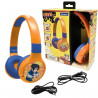Casque 2 en 1 Bluetooth et Filaire confortable et pliable avec limitation de son Naruto