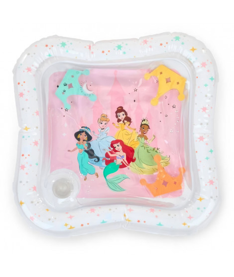 Tapis d'eau bébé - DISNEY BABY - PRINCESSES - Jeu sensoriel et d'éveil - Gonflable - Des la naissance - Facile a nettoyer