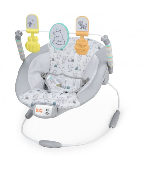 Transat bébé - DISNEY BABY - WINNIE L'OURSON - Arche avec jouets d'éveil amovible - Evolutif de 0 a 6 mois