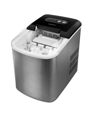 MEDION Machine a glaçons (MD17739), machine glace rapide, produits des glaçons en seulement 6-12 minutes, bac a glaçons