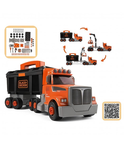 SMOBY - BLACK + DECKER - B+D CAMION BRICOLO