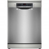 Lave-vaisselle pose libre BOSCH SMS26AI01F SER2 - 12 couverts - Induction - L60cm - 48 dB - Acier brossé anti-traces