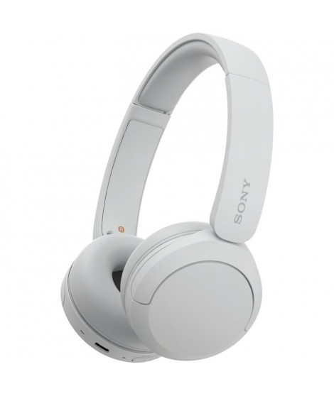 Casque sans fil Bluetooth - SONY - WH-CH520W - Blanc