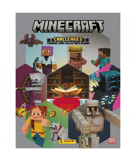 Pack de démarrage - PANINI - Minecraft TC 4 - Starter Pack - Classeur + 2 pochettes + 1 patch + 1 carte EL