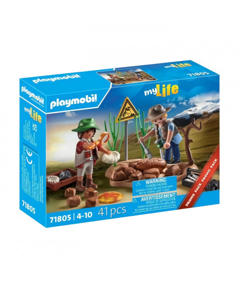 PLAYMOBIL 71805 Chercheurs et fossiles de dinosaures
