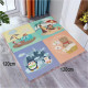 EVA mosaique tapis de sol en mousse pour bébé, tapis puzzles de jeu rampant chambre, animal Motif, 60 * 60 * 1,0 cm