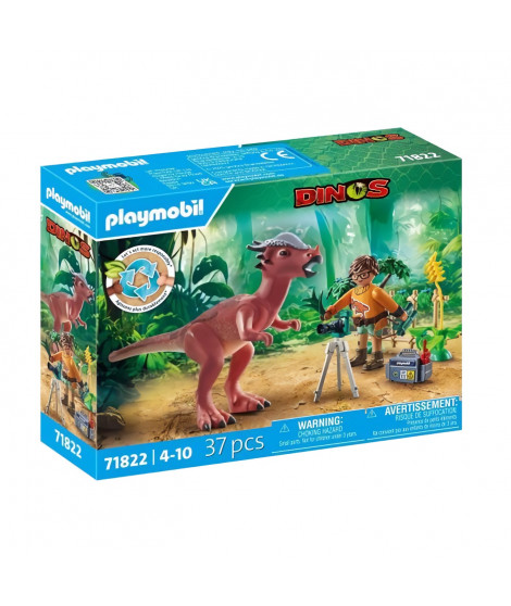 PLAYMOBIL 71822 Stygimoloch, chercheur et accessoires