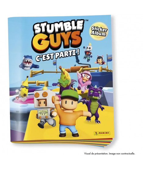 Album stickers - PANINI - Stumble Guys - Collection officielle - 204 stickers dont 110 spéciaux