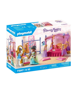 PLAYMOBIL 71847 Chambre de princesse avec lit baldaquin