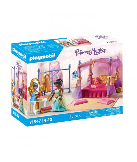 PLAYMOBIL 71847 Chambre de princesse avec lit baldaquin