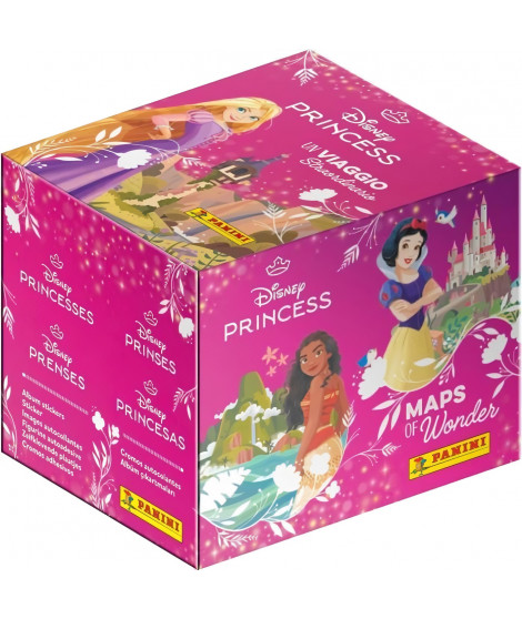 Stickers - PANINI - Disney Princess 2025 - Boîte 36 pochettes - 180 stickers