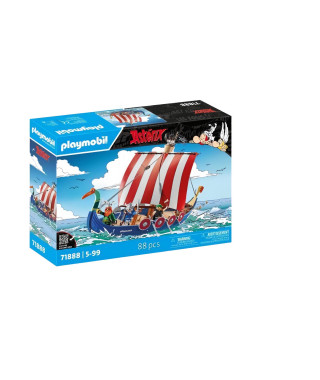 PLAYMOBIL 71888 Astérix Bateau des pirates