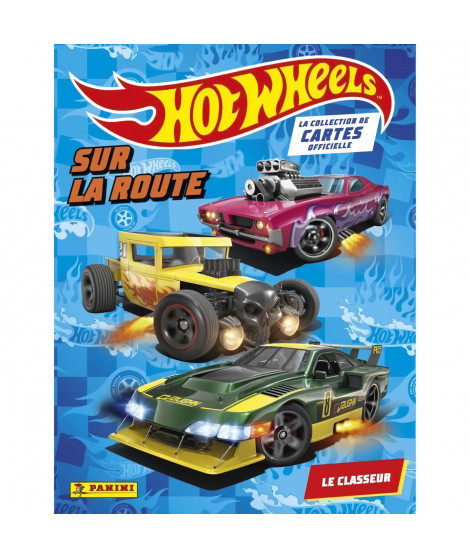 Starter Pack - PANINI - Hot Wheels TC - Classeur + 2 pochettes + 1 carte EL - 12 stickers