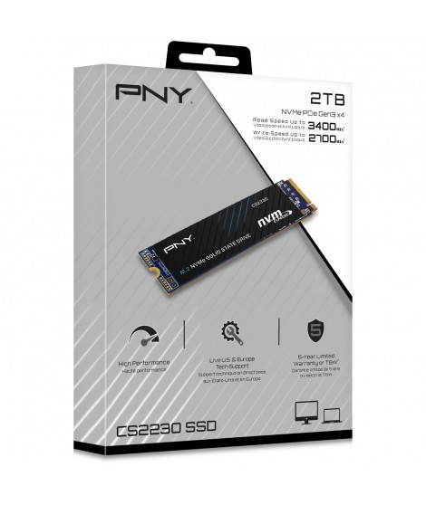 PNY - CS2230 SOLID STATE DRIVE - Disque dur SSD interne - 2 To