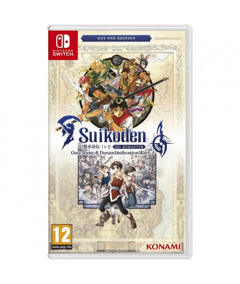 Suikoden 1 & 2 HD Remaster Day One Edition - Jeu Nintendo Switch