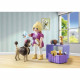 PLAYMOBIL 71747 Toiletteuse avec caniche et accessoires