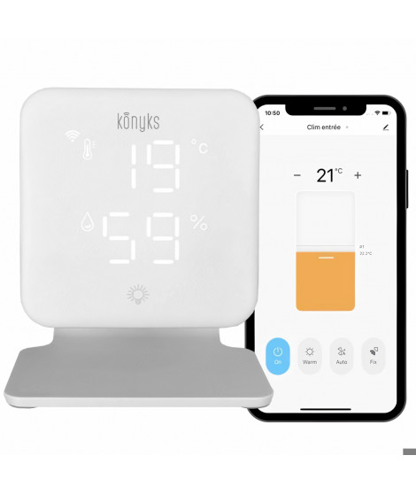 Thermostat Wi-Fi pour Pompes a Chaleur et Climatiseurs