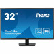 Écran PC - IIYAMA - X3270QSU-B1 - 31,5 QHD - IPS - 100Hz - 3ms - HDMI/DP/USB HUB - Haut-parleurs - VESA 100x100 - Noir