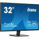 Écran PC - IIYAMA - X3270QSU-B1 - 31,5 QHD - IPS - 100Hz - 3ms - HDMI/DP/USB HUB - Haut-parleurs - VESA 100x100 - Noir