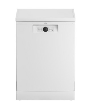 Lave-vaisselle pose libre BEKO BDFN26B4C0W - 14 couverts - Induction - 60 cm - 46 dBA - Blanc