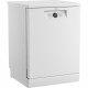 Lave-vaisselle pose libre BEKO BDFN26B4C0W - 14 couverts - Induction - 60 cm - 46 dBA - Blanc