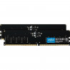 CRUCIAL Mémoire RAM DDR5 - Kit 128GB (2 x 64GO) - 5600 MT/s - CL46