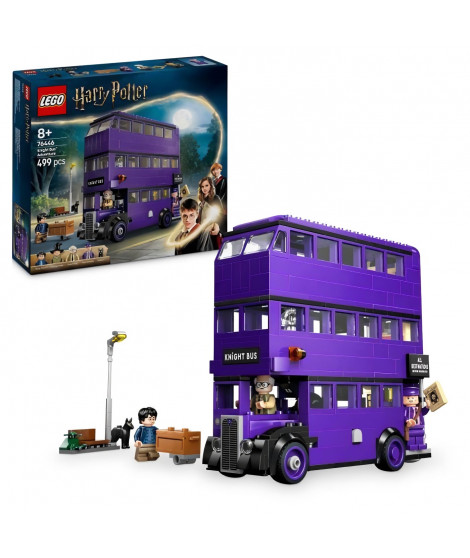 LEGO Harry Potter 76446 Aventure en Magicobus - Jeu de construction pour enfants des 8 ans