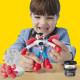 Play-Doh Captain America, coffret Moto tranchante avec figurine flexible, 3 accessoires et pâte a modeler, des 4 ans, Marvel