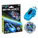 Beyblade X pack Cobalt Dragoon 2-60C avec lanceur a corde deluxe, toupie a rotation gauche, des 8 ans